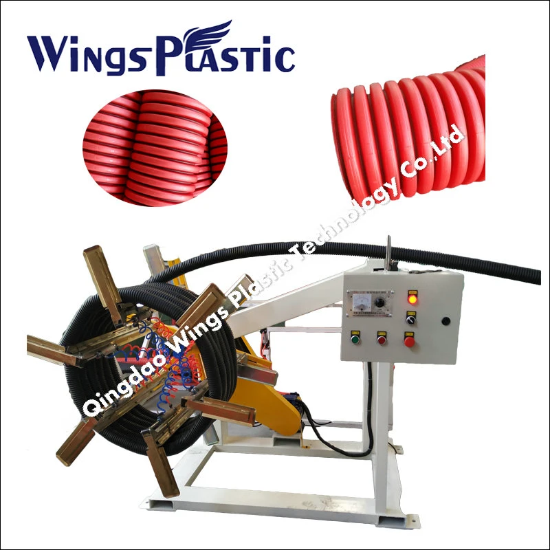 16-63mm PP PE PVC Single Double Wall Corrugated Plastic Pipe Extruder Equipment Line