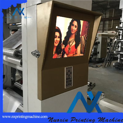 4/6 Colour Kraft Paper Roll Flexographic Printing Machine (nuoxin brand)