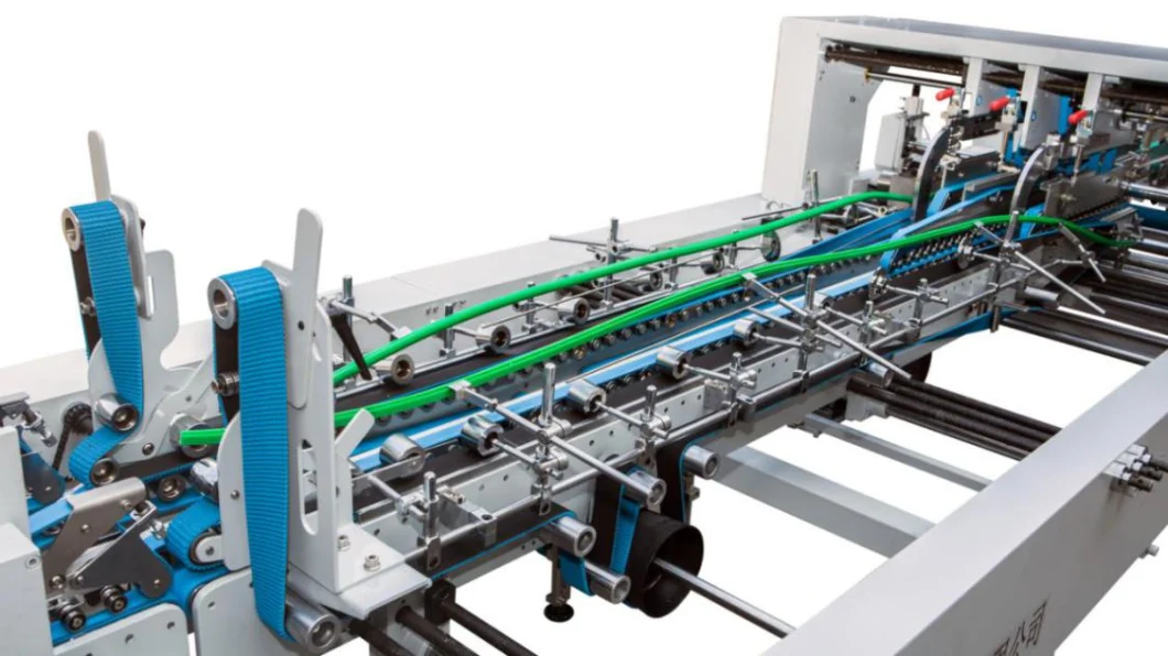 High Speed Automatic Mono Carton Box Folding Gluing Machine (XCS-1200TBX-A)