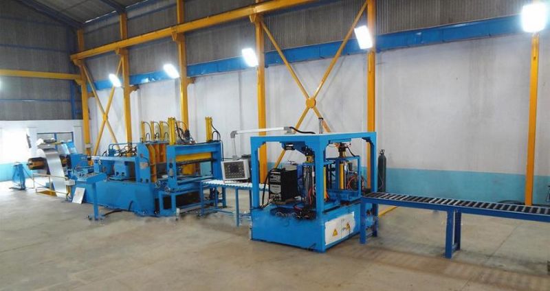 Non-Standard Mechanical Equipment Transformer Corrugation Fin Production Line