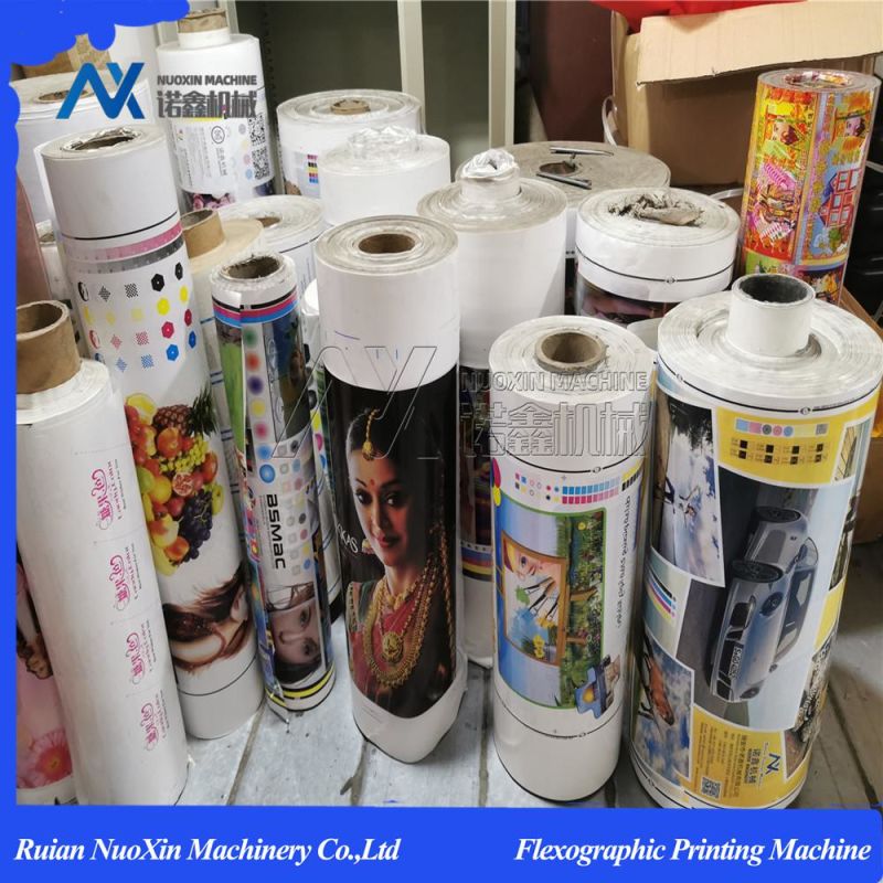 6 Colour Stack Type Plastic Bag Flexographic Printing Machinery