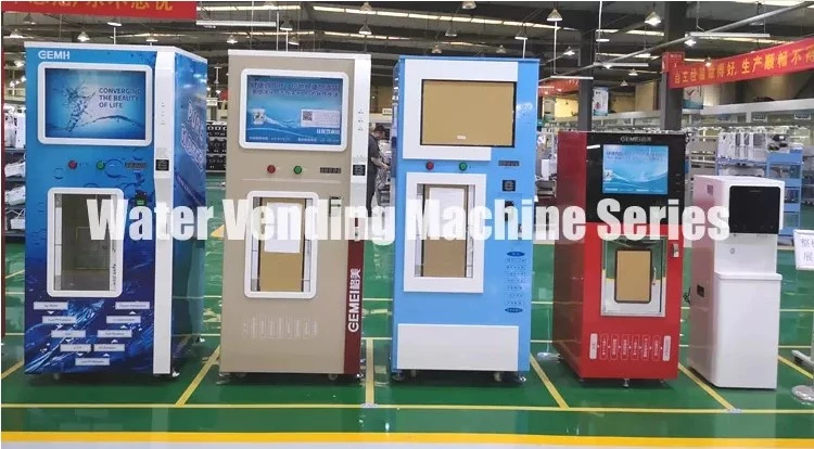 2021 New Model Large Reserve Osmosis Quick Change Water Filter Mineral Water Vending Machine