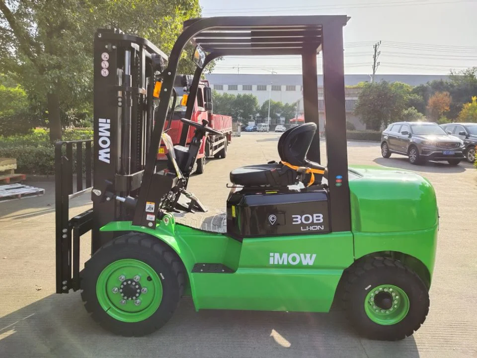 Electric Forklift 3ton Capacity Fork Lift Truck Hydraulic Stacker Trucks