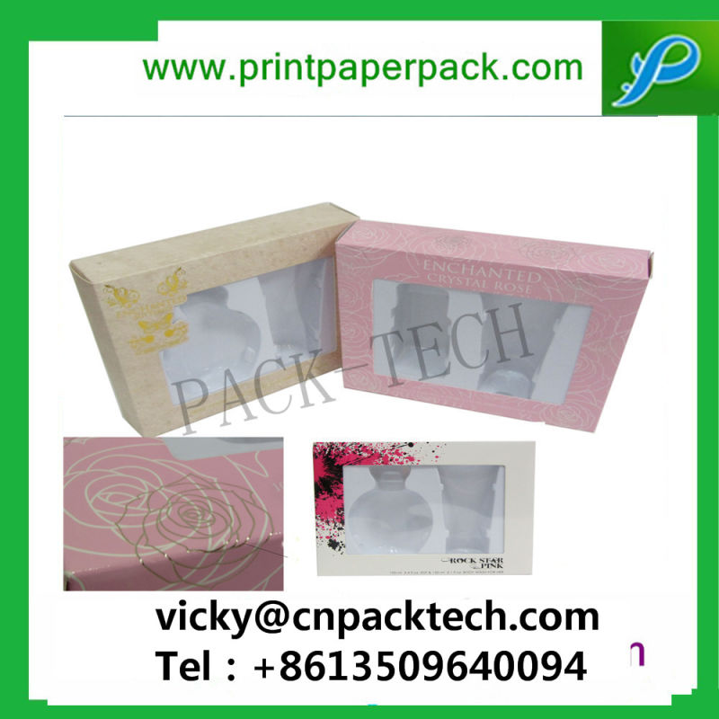 Customized Luxury Fullset PVC Window Packaging Jewelry Box Gift Electrionic Products Packaging Cardboard Box