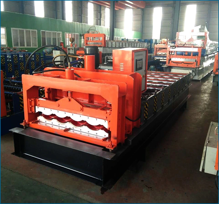 Glazed Tile Roll Forming Machine and Corrugating Machine Tile Making Machinery