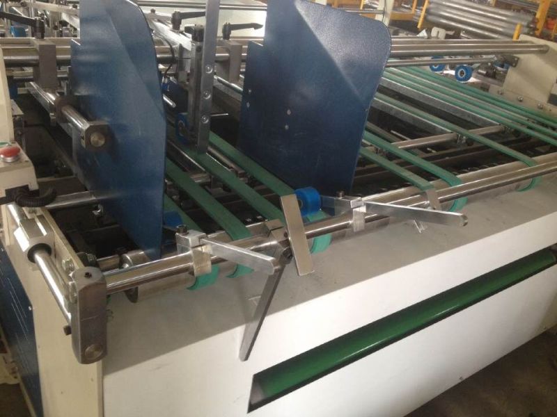Semi-Auto Press Type Folder Gluer Corrugated Carton Sheet Packing Machinery
