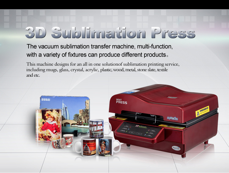 Sunmeta Automatic 3D Vacuum All in One Sublimation Machine (ST-3042)