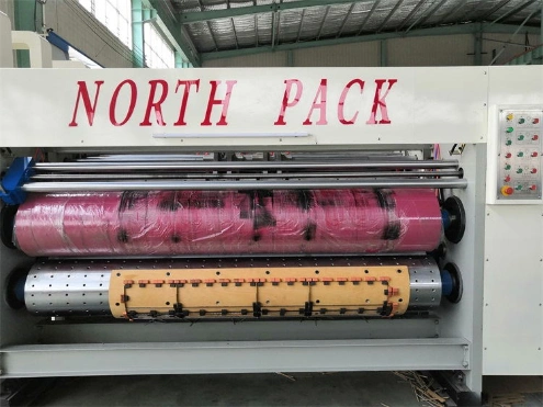 Lead-adge Corrugated Cardboard Flexo Printing Slotting Die-Cutting Machine