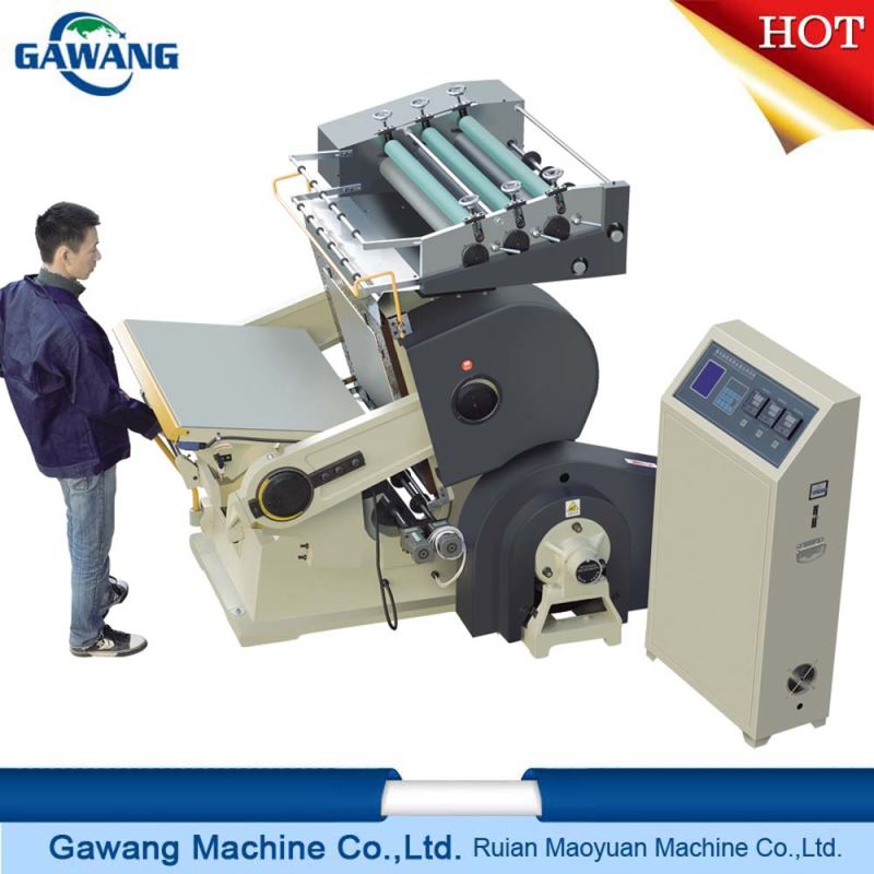 Double Wheel	Paperboard Die Cutting Machine High Performance Paperboard	Hot Stamping and Die Cutting Machine
