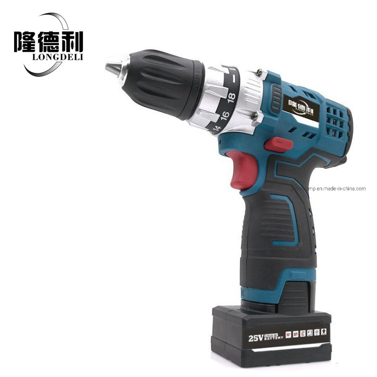 25V Durable Brushless Power Tools Electric Cordless Impact Drill