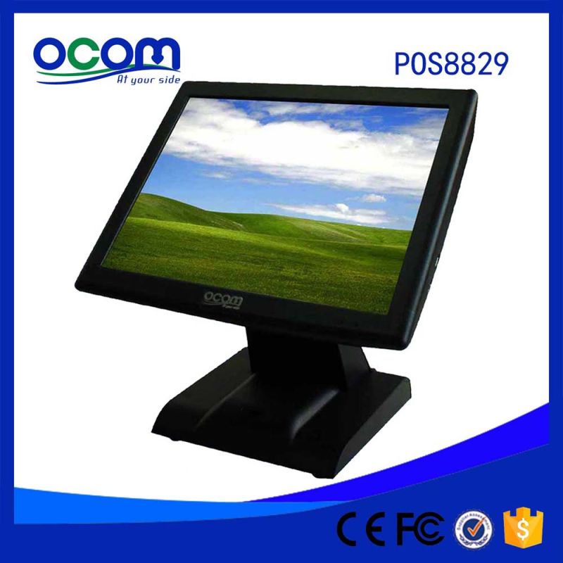 White OEM 15" Touch Screen All in One POS Machine