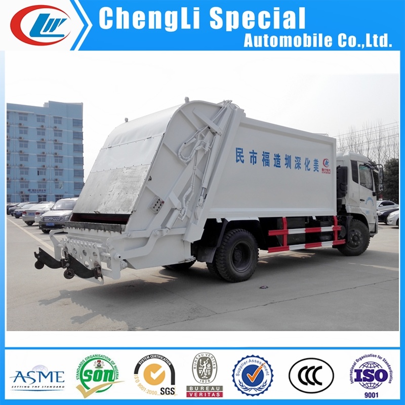 Good Performance Rubbish Cleaning Compactor Garbage Truck