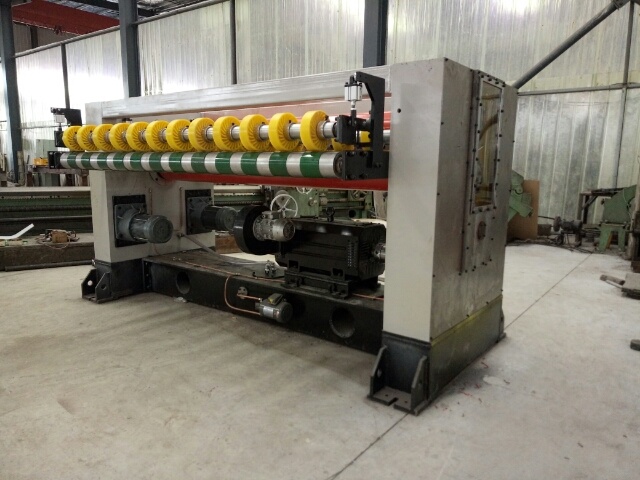 Corrugated Cardboard Production Line Equipment Nc Helical Cross Cutter Machine