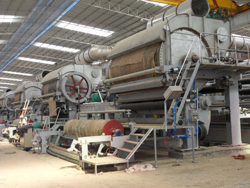 Waste Paper Recycler Toilet Paper Making Machine Paperboard Machine