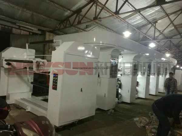 High-Speed 6 Color Flexo Printing Machine for Paper, Woven