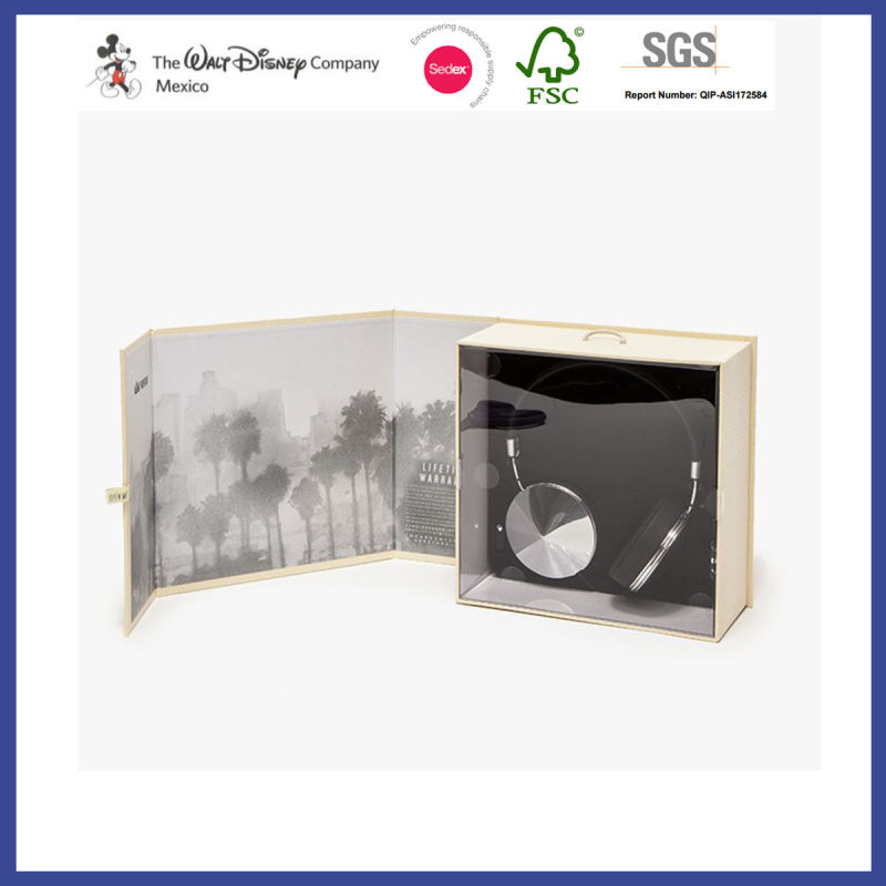 Cardboard Paper Heardphone Packaging Box Earphone Packaging Box Electronics Packaging
