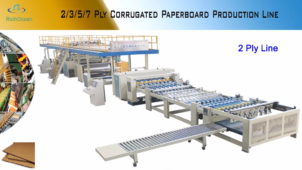 Corrugated Cardboard Gluing Machine for Corrugated Production Line
