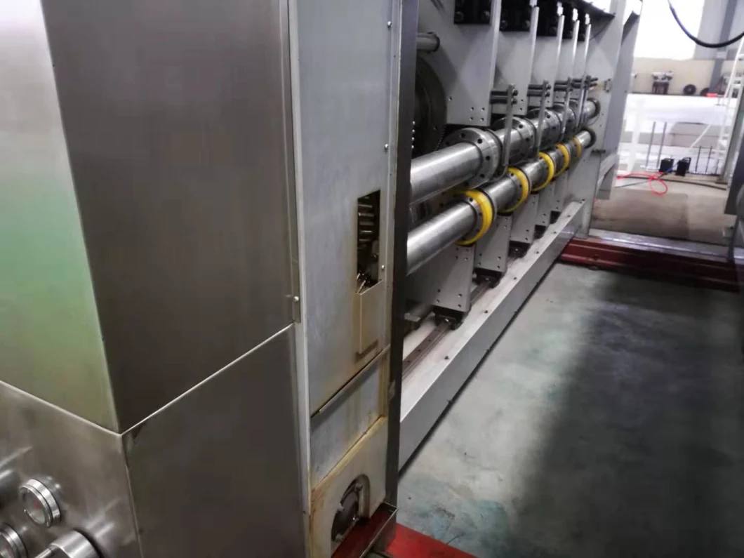 High Quality Automatic Corrugated Carton Box Printing Die Cutting Gluing Making Machine