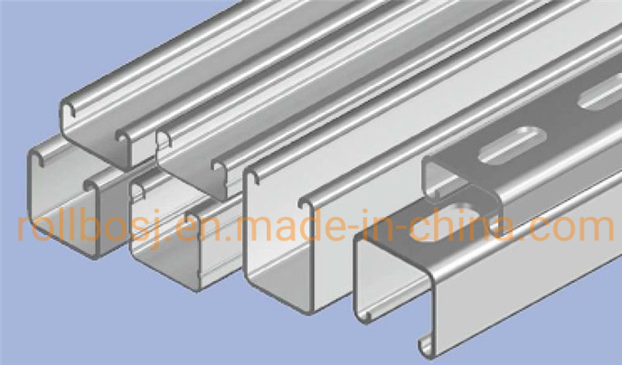 Strut Channel Roll Forming Machinery/Solar Panel Mounting Structural Roll Forming Machine
