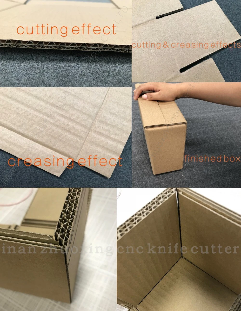Packaging Industry Cardboard Carton Corrugated Board Paper Cutting Machine Oscillating Knife Cutter with Flatbed Table