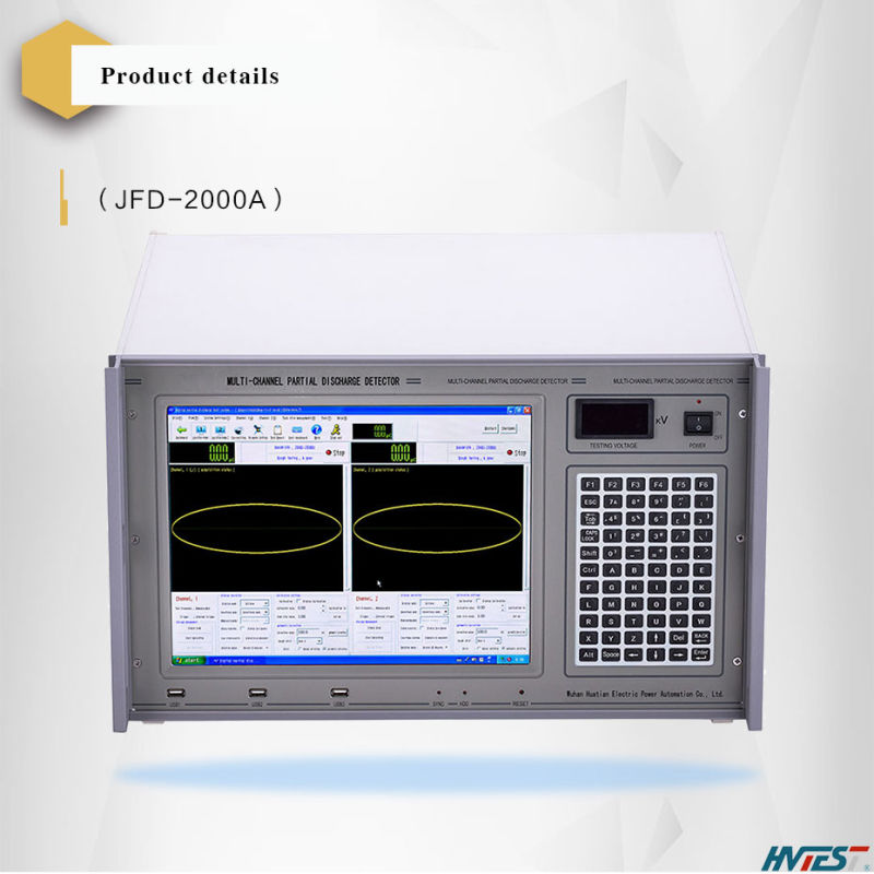 Jfd-2000A Automatic Calibration, Automatic Synchronization, Automatic Voltage Recording, Automatic Measurement, Storage and Playback Partial Discharge Tester