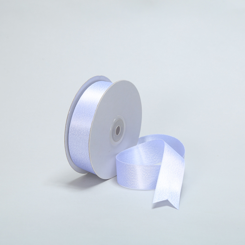 2020 Hot Selling Single Side Double Face Original White Ribbons Christmas Decoration Ribbon