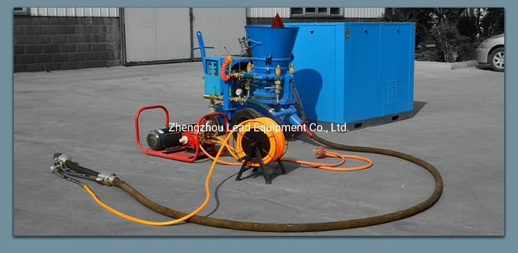 Refractory Gunite Machine with Water Pump for Cement Factory Preheater