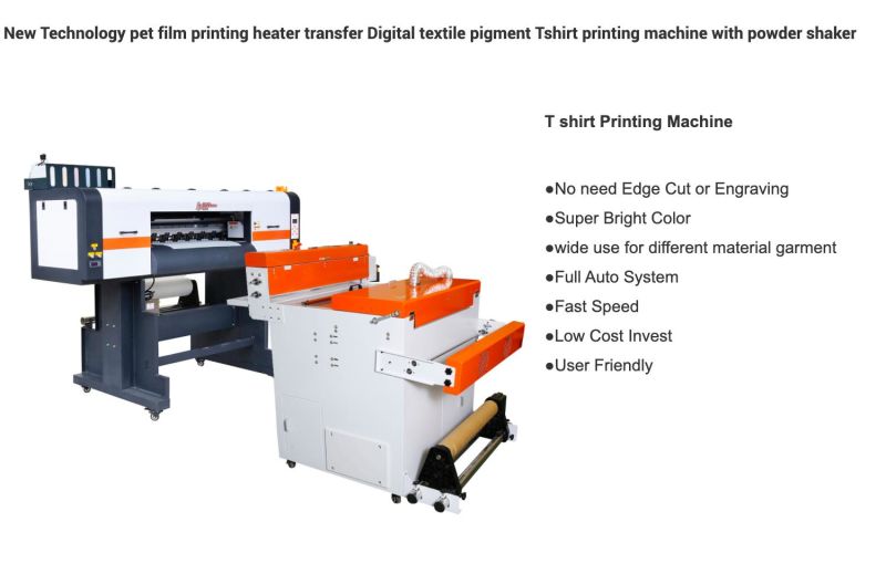 Tecjet Dtf Impresora Textil Pet Film Printer Heat Transfer Pet Film Printer