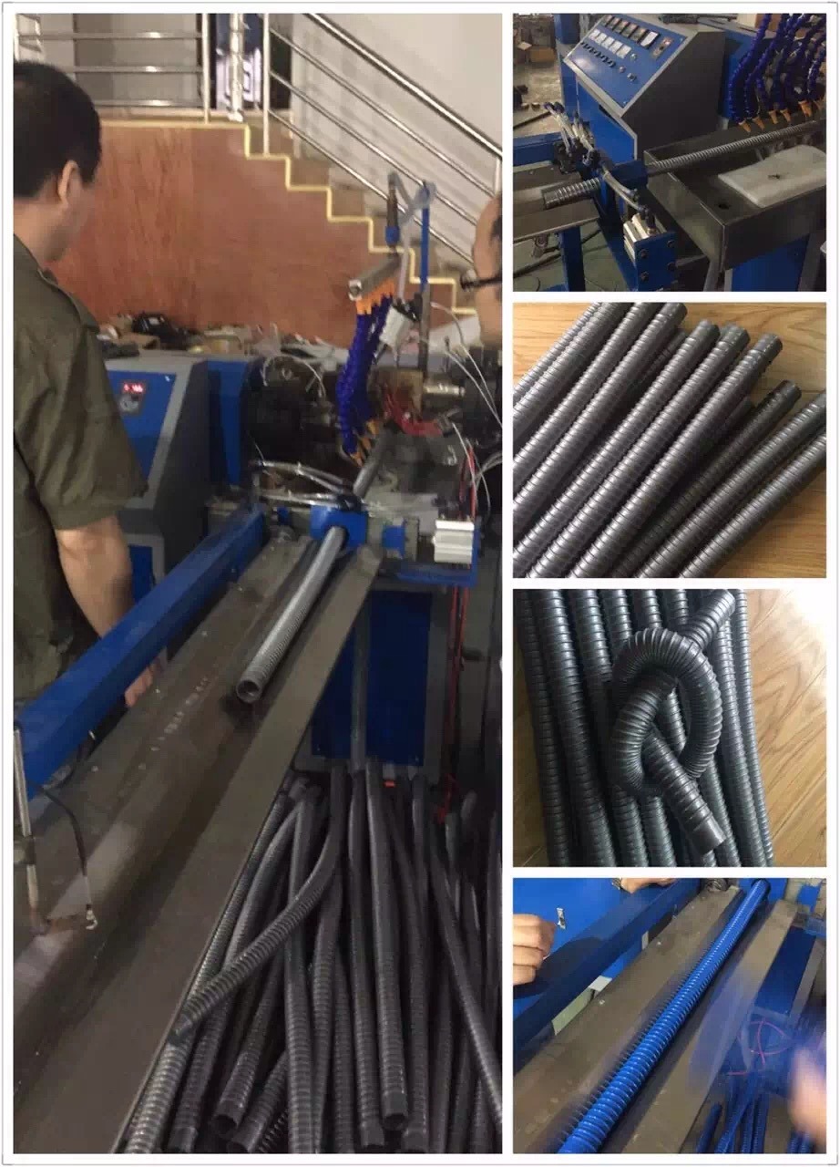 PE Corrugated Pipe Making Machine/Single Wall Corrugated Hose Extrusion Production Line