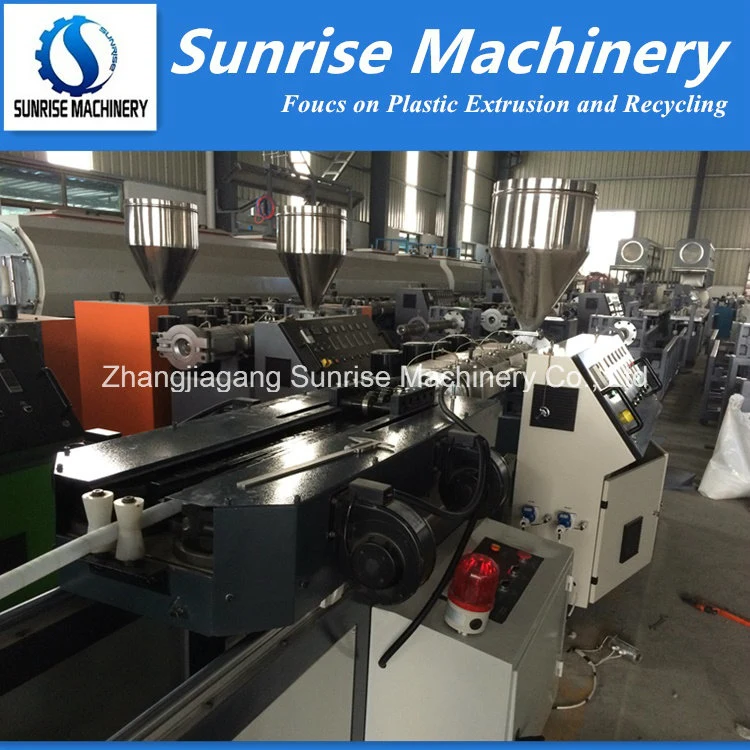 Fast Speed PE Single Wall Corrugated Pipe Extrusion Production Line