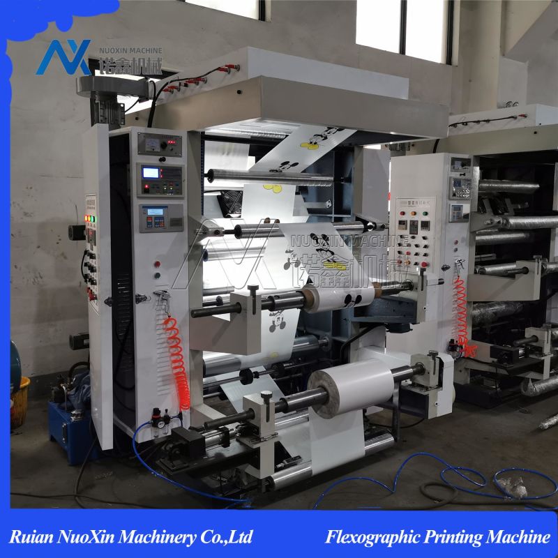 4 Colour Plastic Film Flexographic Printing Machinery (NX series)