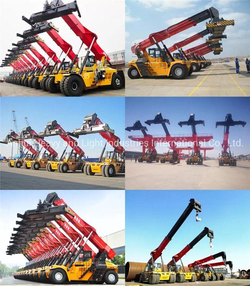 45 Ton Port Reach Stacker Container Reach Stacker  Srsc45h2  Reach Stacker for Containers Price