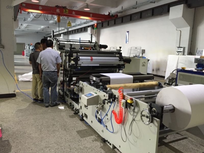 Flexographic Printing Machine with Slotting Die-Cutting Press Machine