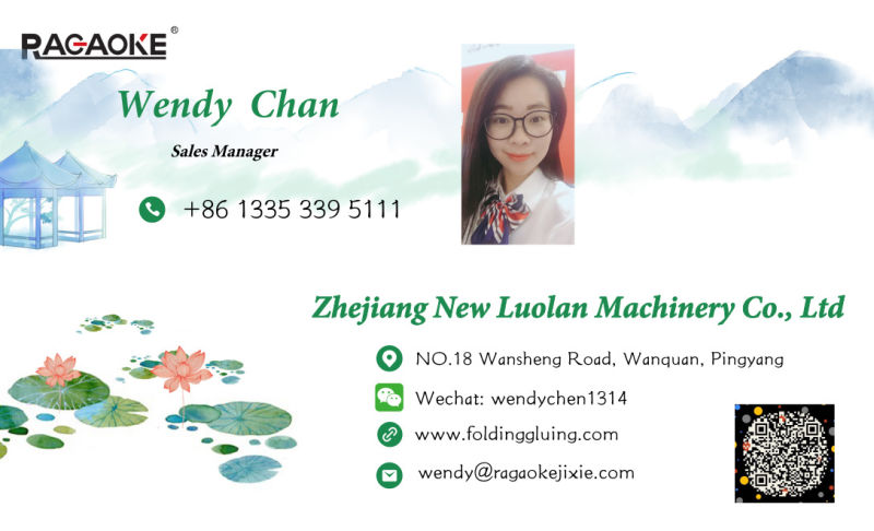 Automatic Medicine Food Corrugated Carton Cardboard Box Folder Gluer Making Machine (GK-1200PC)