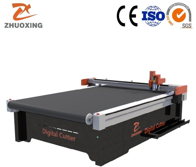 Box Cutter and Printer Box Cutting Machine Contour Cutting Machine Big Vision Cutting Machine Jinan China Factory Good Price