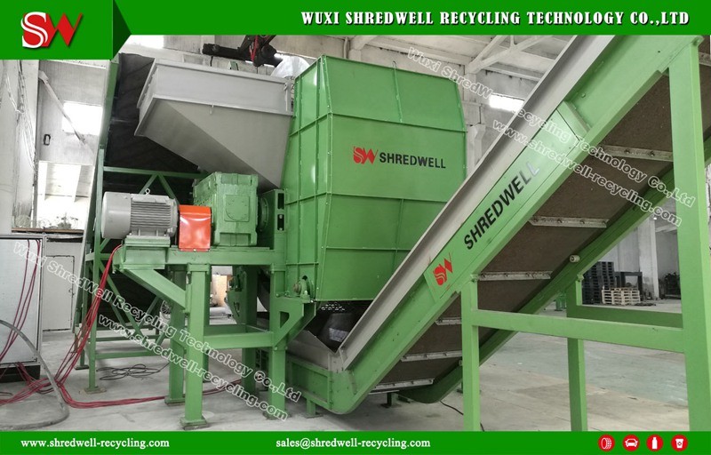 Wood Recycling Machine for Waste Pallet Shredding