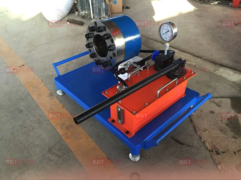 6mm to 51mm Excavator Hydraulic Hose Crimping Machine with Quick Change Tool and Dies Base