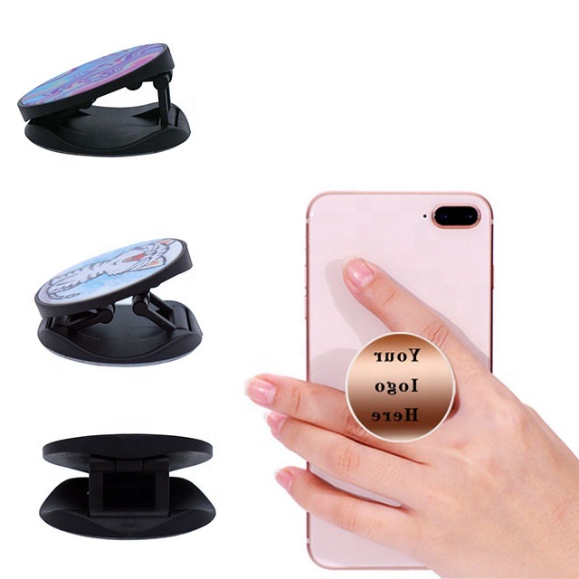 Cell Phone Finger Stand Holder with Strong Adhesive.