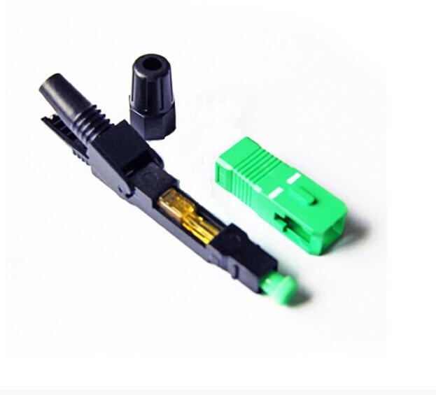 Sc/APC Sm Simplex Fiber Optic Fast Quick Connector