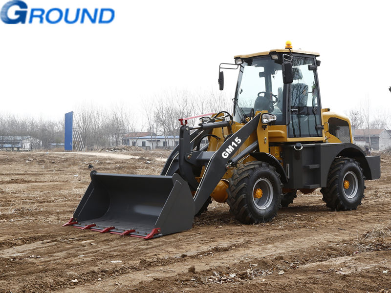 Compact Mini wheel bucket loader with Air Pre-heater