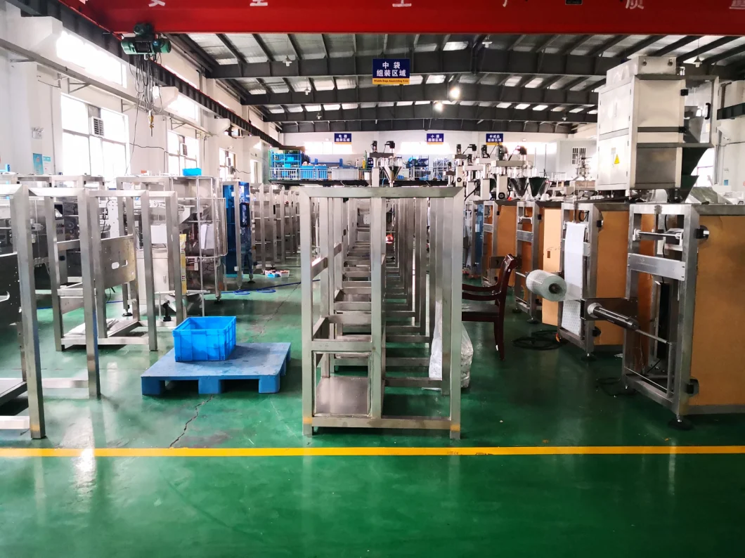 Automatic 5kg Fertilizer Powder Form Fill Seal Pillow Bag Packaging Machinery Pouch Packaging Machine