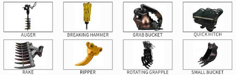 China Wholesale Mini Excavator Ly18 with Quick Change for Trench