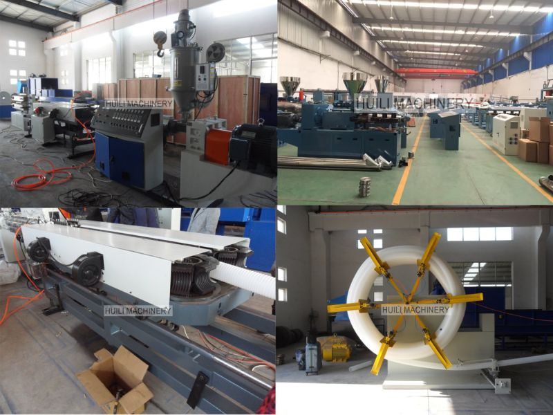 PVC Double Wall Corrugated Pipe Extruder Machine Pet Extrusion Machine Plastic Pellet Machine Extruder for Corrugated Pipe Machine