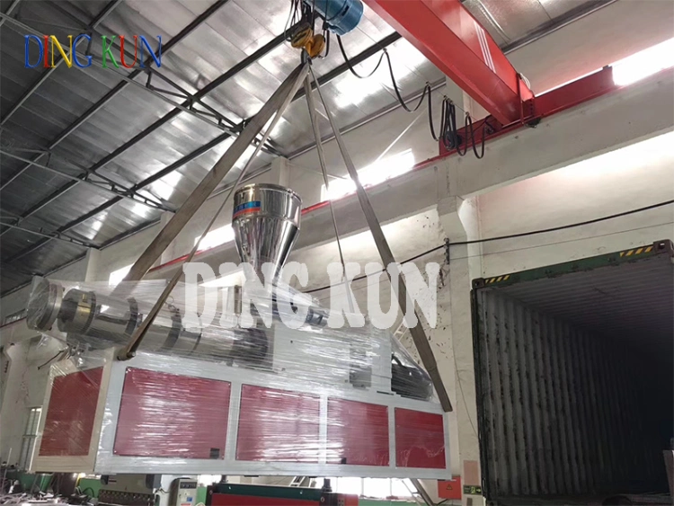 P PE PVC EVA PA Corrugated Pipe Machine / PP Corrugated Extrusion Production Line