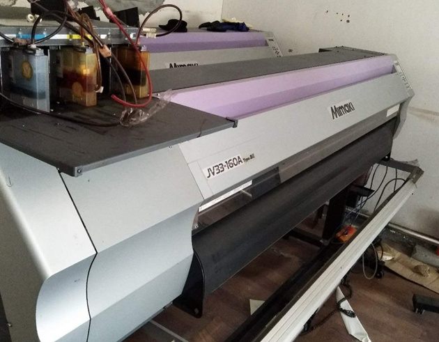 Mimaki Jv33-160A Textile Sublimation Printing Machine