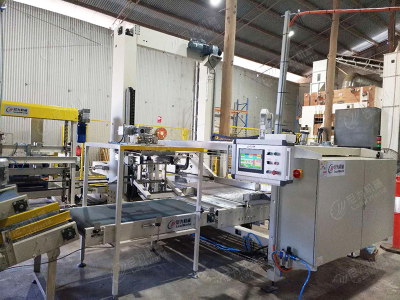 Automatic Gantry Type Coordinate Formula Layer Palletizer Stacker for Cosmetics