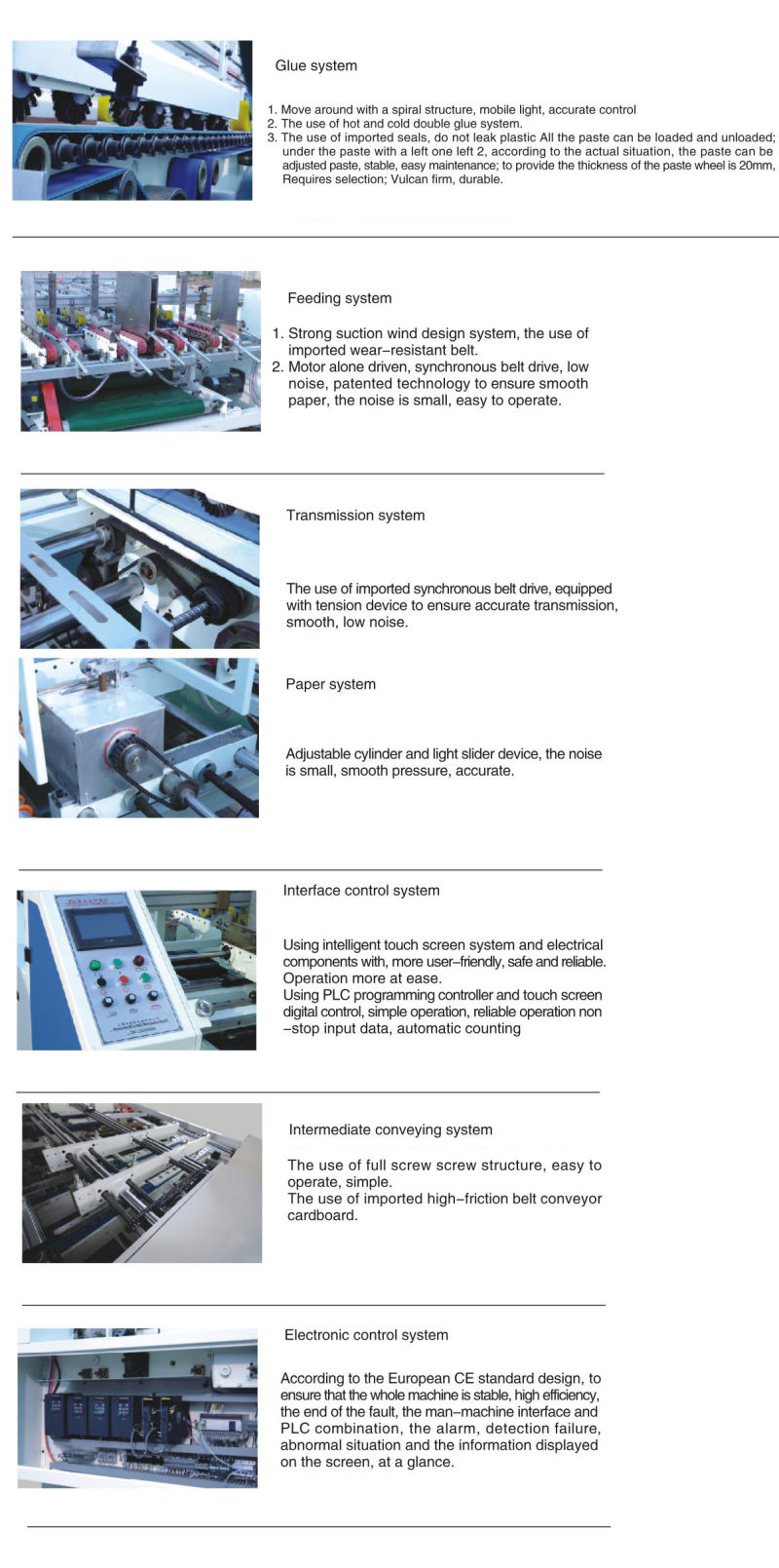 Pxa Model Semi-Automatic Double Piece Gluing Machine for Corrugated Cartons/Carton Box Folder Gluer