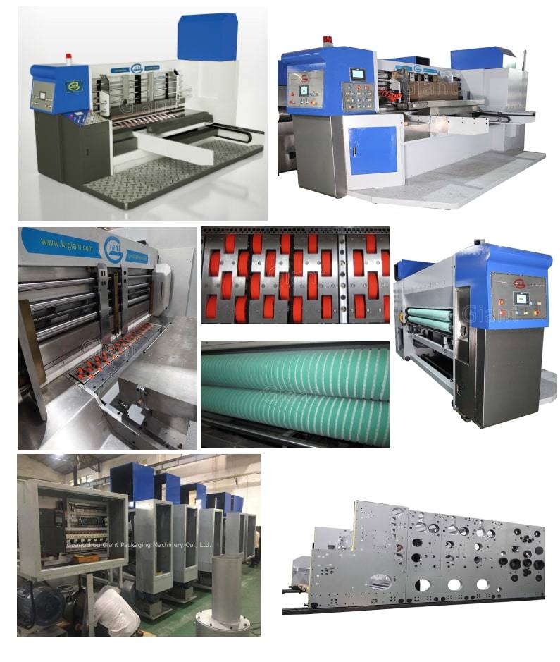Automatic Corrugated Cardboard Flexo Printing Slotting Die-Cutting Carton Machine - Ce BV SGS