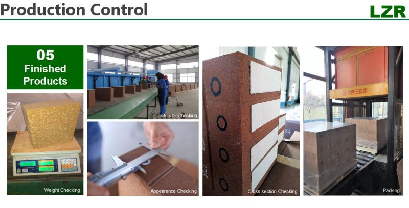 Preheating Zone Antispalling Alumina Clay Bricks