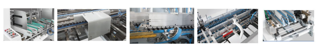 Zh-1200g-Automatic Bottom Lock Box Corrugated Box Folding Gluing Machine